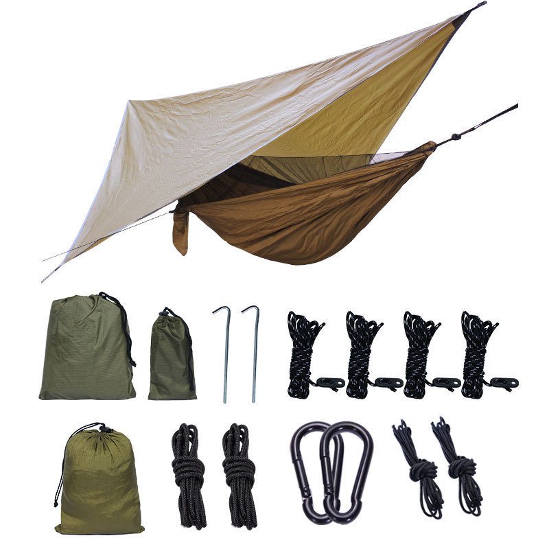 Portable Camping Hammock With Mosquito Net And Awning - Image 5