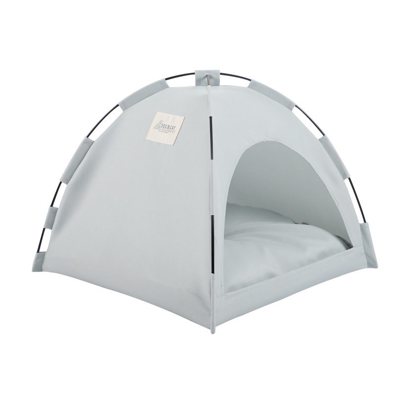 Cat Tent Cooling Mat Dog House Pet Sofa Camping Dog Bed With Cushion For Dog Kennel Indoor Cat Nest Cat Bed Pets Products - Image 6