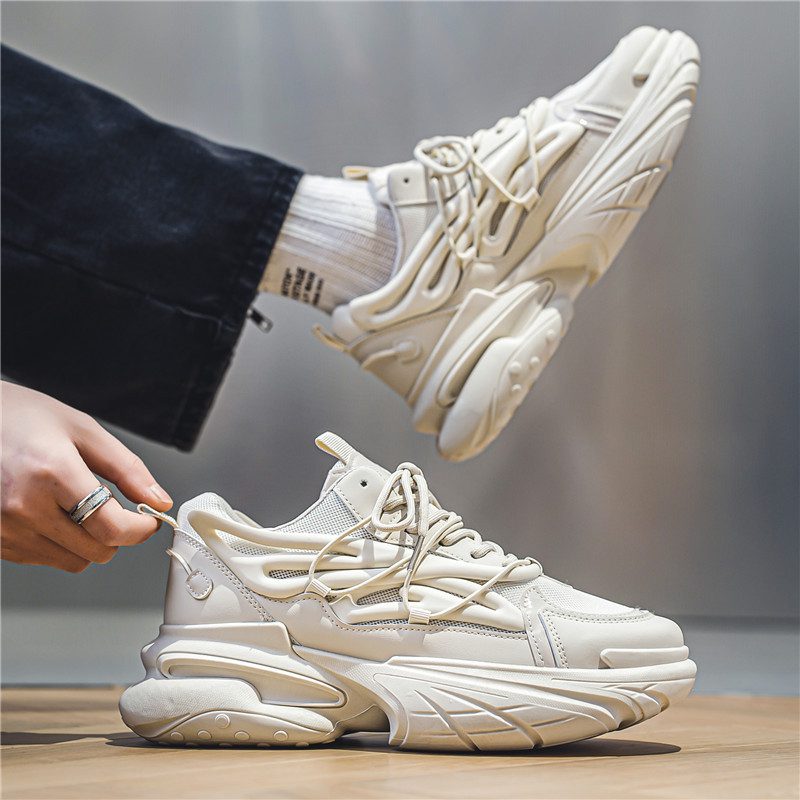 Men's Fashion Breathable Mesh Surface Sneaker - Image 4