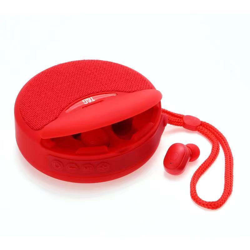 Outdoor Portable Headset Bluetooth Speaker Integrated Wireless 3D Stereo Subwoofer Music Speaker Support TF Card FM Radio - Image 4