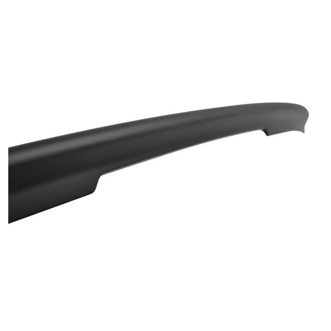 For B Enz 01-07 B Enz C-Class W203 4Dr Rear Trunk Spoiler Wing Matte Black ABS - Image 2