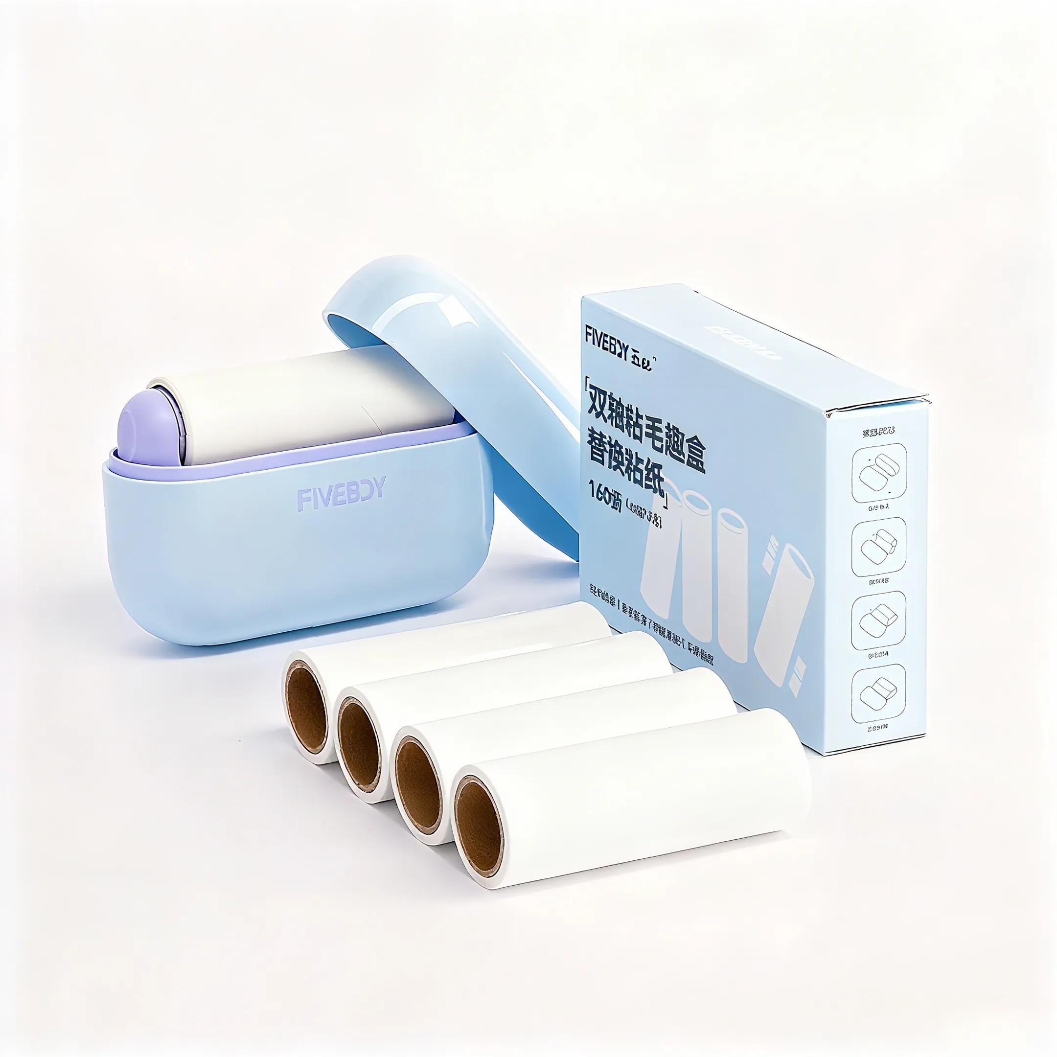 Portable Pet Hair Remover With Lid Reusable, Palm-Sized Lint Roller Pocket-Sized Travel Essential For Removing Cat And Dog Hair - Image 9