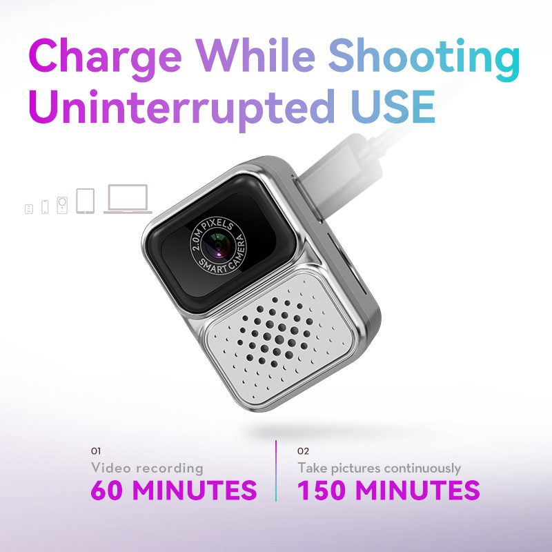 S130 Mini Camera Silvery-8G,Available On All Platforms,The Default Color For Shipping Is Silver, As Shown In The Main Image. - Image 8