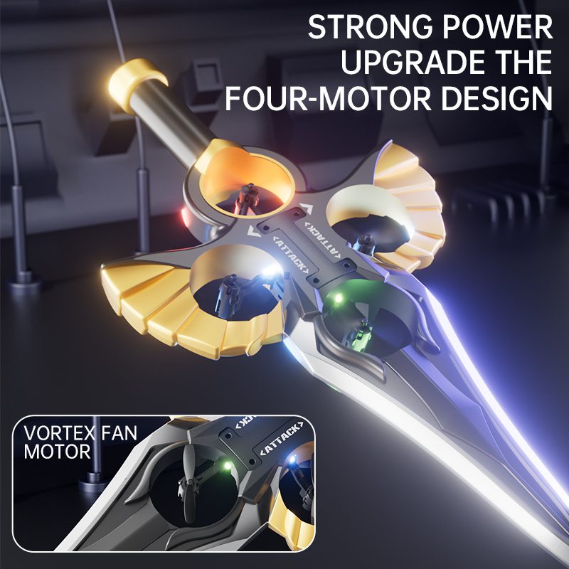 Flying Sword - Gold - Single Battery,The Default Shipping Color Is Gold. - Image 2