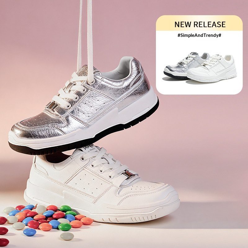 Chunky-soled Casual Versatile Flat Womens Shoes