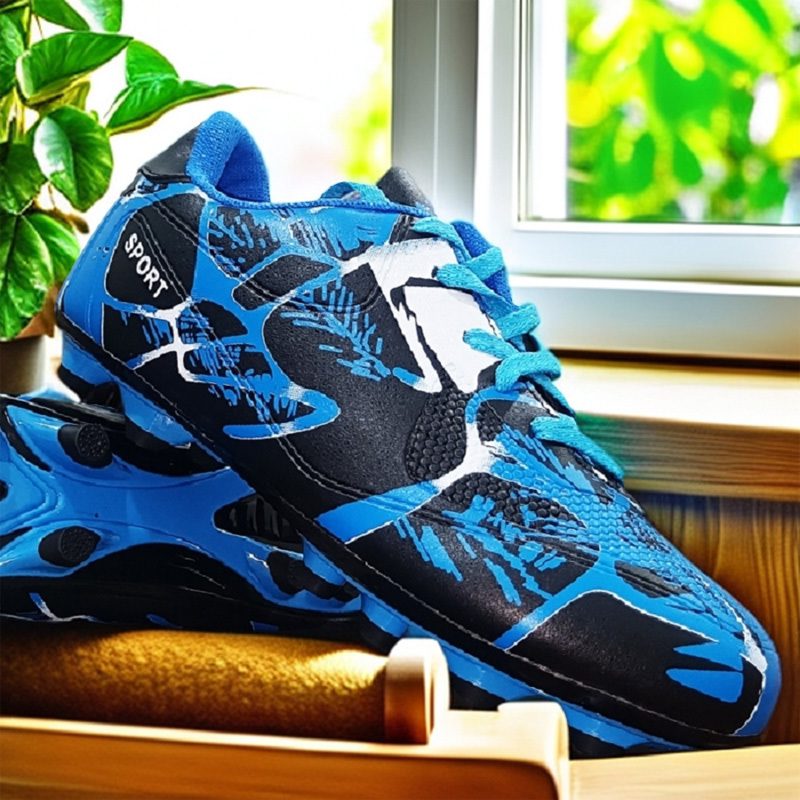36-45 Football Shoes Sneakers Men Women,Low Top Spike Cleats Football Boots Youth Kids,Soccer Athletics Training Shoes Boys Girls,Unisex - Image 8