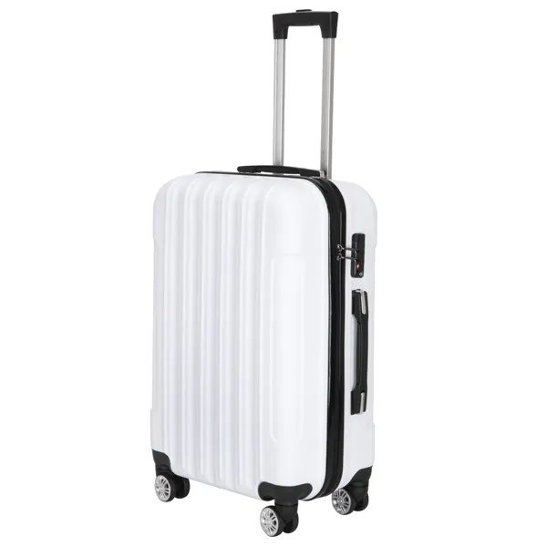 3-in-1 Multifunctional Large Capacity Traveling Storage Suitcase White - Image 9