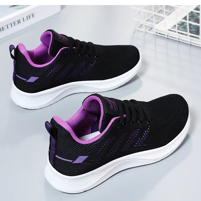 Womens Casual Breathable And Comfortable Mesh Sneakers - Image 2