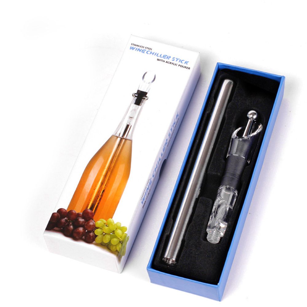 Wine Bottle Cooler Stick Stainless Steel Wine Chilling Rod Leakproof Wine Chiller Beer Beverage Frozening Stick Bar Tools - Image 10