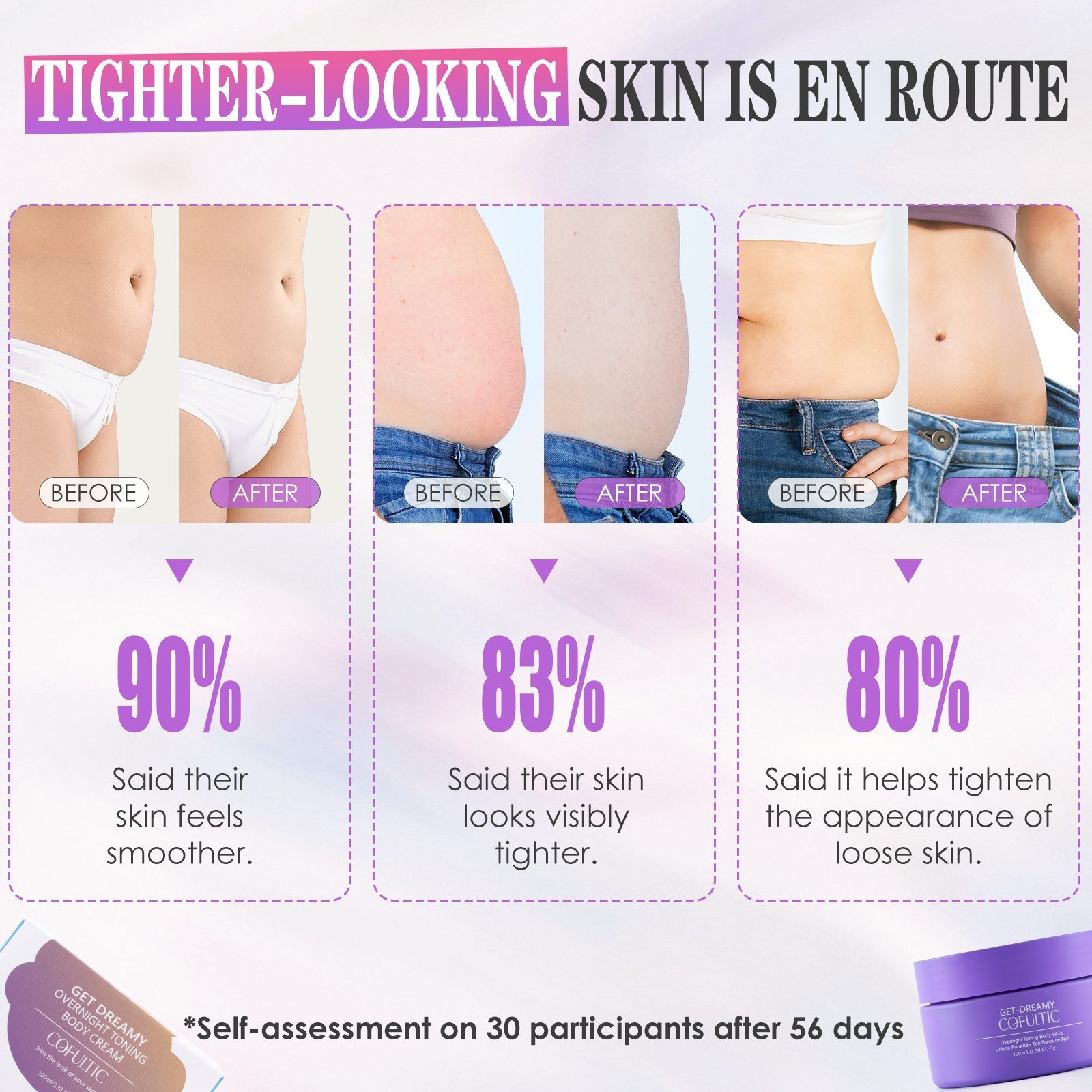 Cofultic Night Sleep Tightening Cream Flat Wrinkles - Image 6
