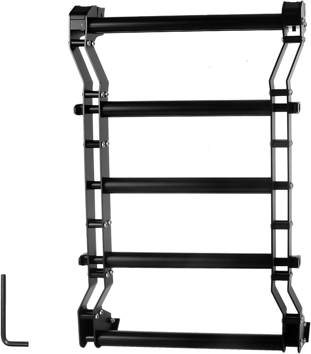 20269 Rear Window Ladder for 2018-2025 Jeep Wrangler JL JLU 2 Door 4 Door Luggage Ladder Rack Multifunctional Flank Kit - Image 2