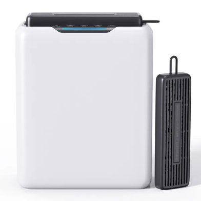 3L Dehumidifier, Electric Dehumidifier For 20m2 Home, Dual Peltier Technology, 30dB Ultra Quiet For Bedroom, Intelligent Defrost, 24H Timer