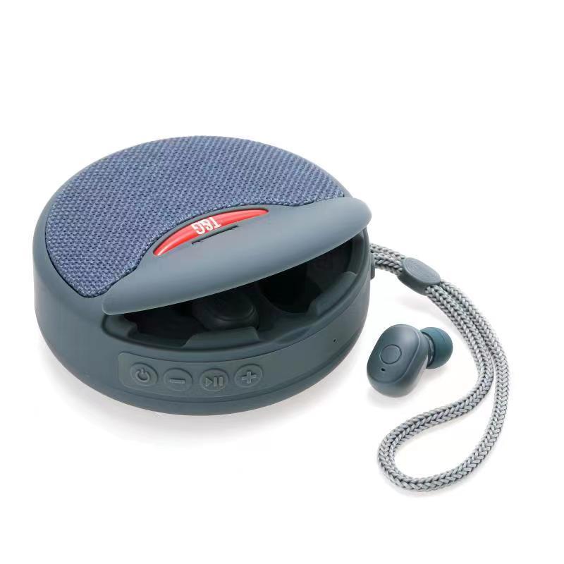 Outdoor Portable Headset Bluetooth Speaker Integrated Wireless 3D Stereo Subwoofer Music Speaker Support TF Card FM Radio - Image 8
