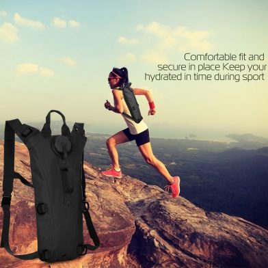 1Pc 3L Tactical Hydration Pack Water Bladder Adjustable Water Drink Backpack For Hiking Cycling Climbing Running