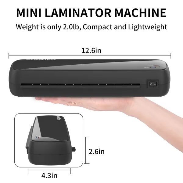 4-In-1Laminator Machine,It Has Quick Warm-Up, Fast Laminating Documentation And Photos, Increases Their Long-Term Color Preservation. Suitable For Family, Office And School-FBA Shipping - Image 4