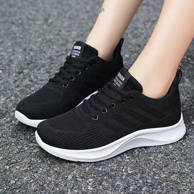 Womens Casual Breathable And Comfortable Mesh Sneakers - Image 4