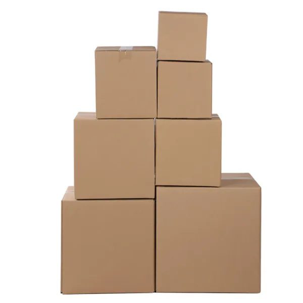 100 Corrugated Paper Boxes 4x4x4' - 10X10X10cm - Yellow - Image 3