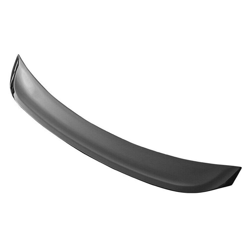 جناح خلفي بتصميم ذيل البطة (Duckbill) لغطاء صندوق سيارة Honda Civic سيدان موديلات 2022-2023، من بلاستيك ABS باللون الأسود اللامع - الصورة 3