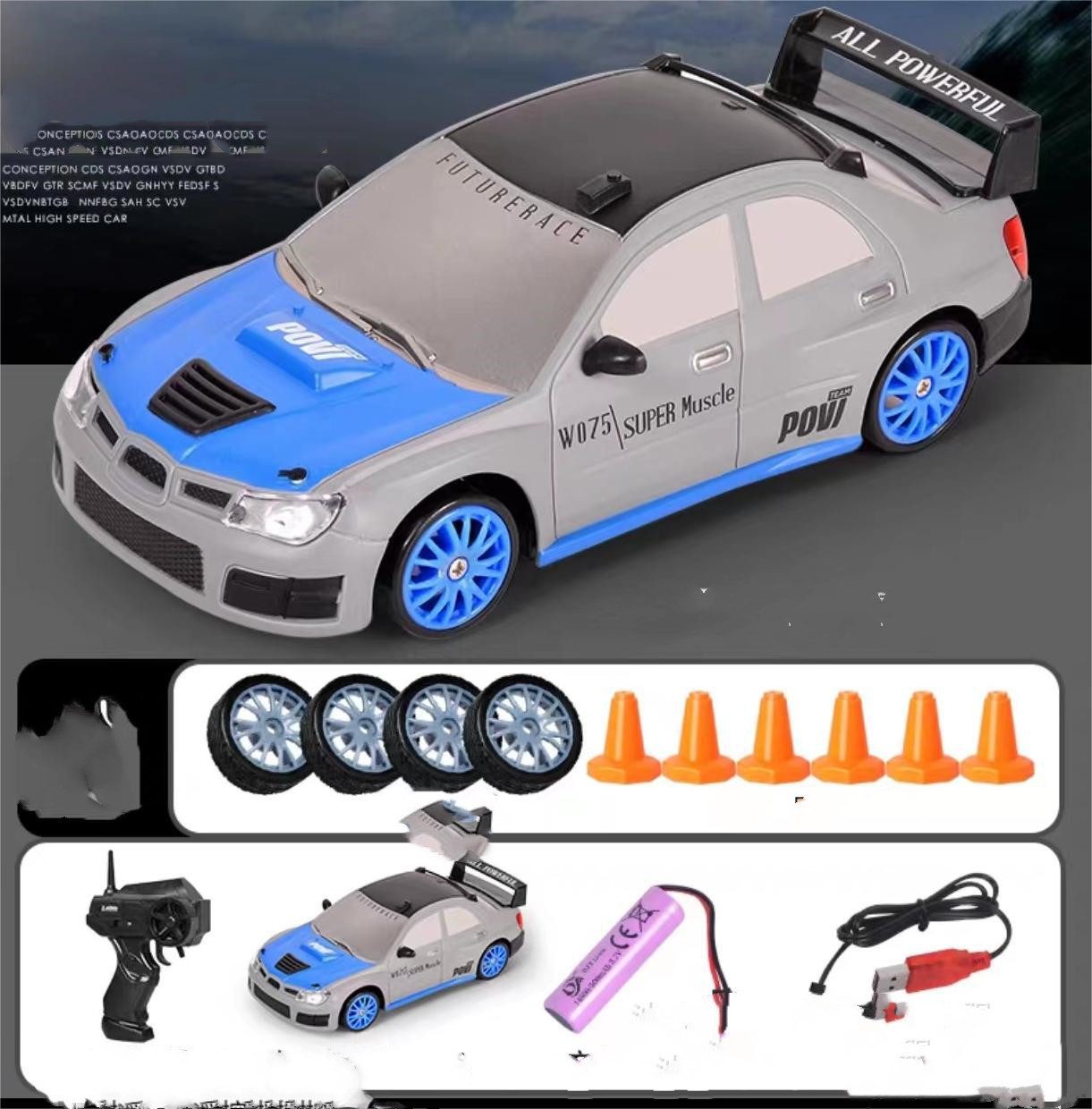 2.4G Drift Rc Car 4WD RC Drift Car Toy Remote Control GTR Model AE86 Vehicle Car RC Racing Car Toy For Children Christmas Gifts - Image 10
