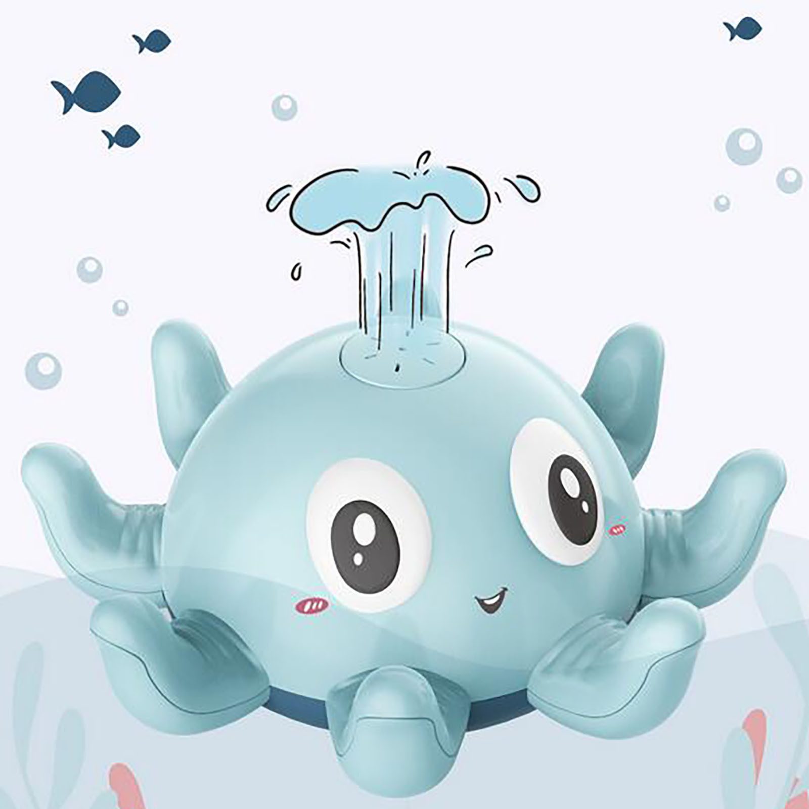 Children's Automatic Water Spray Bath Toys Bath Fun Toys With Flashing Water Spray Toy Baby Swimming Shower With Toys New - Image 4