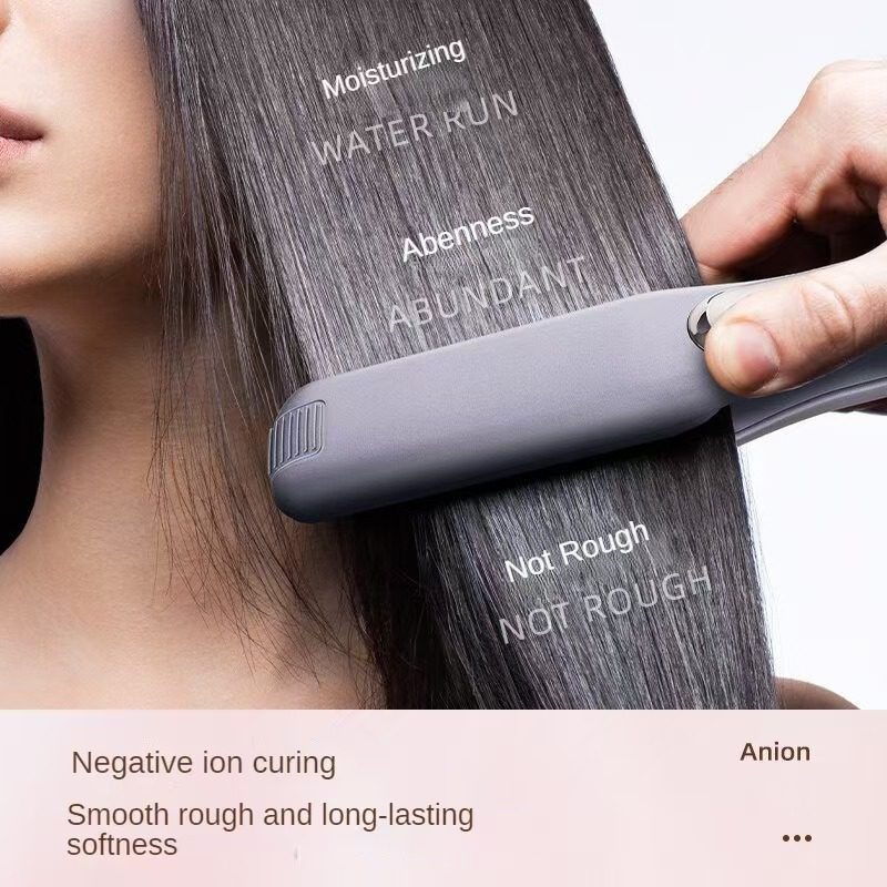 Ceramic Hair Straightener With Smart LCD Display,30s Fast Heat Up, 450F Adjustable Temperature, Ionic Frizz Control - Image 3