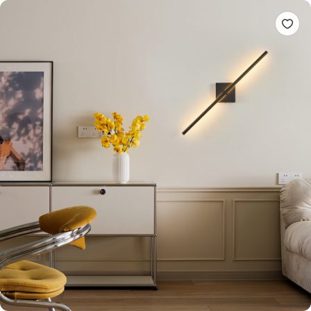 28 2-Pack Modern LED Wall Sconce, Minimalist Indoor Wall Light Fixtures, Black Matte Finish For Living Room, Bedroom, Hallway, Hotel, And Home Decor - Image 3