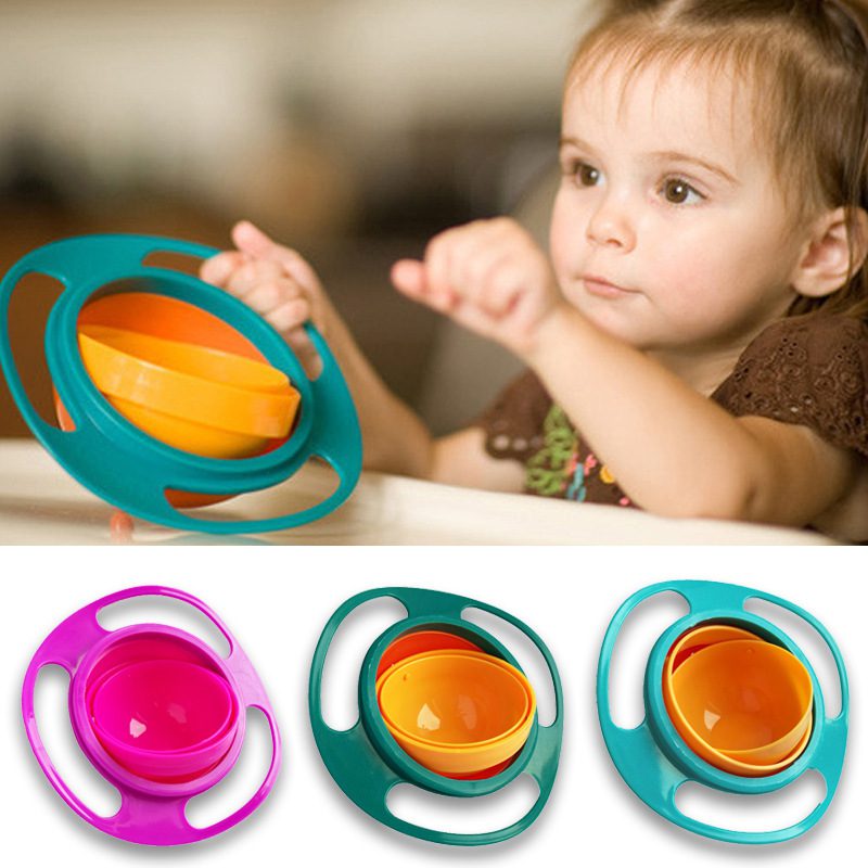 360 Rotate Universal Spill-proof Bowl Dishes - Image 2