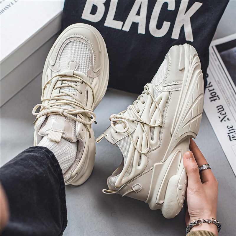 Men's Fashion Breathable Mesh Surface Sneaker - Image 5