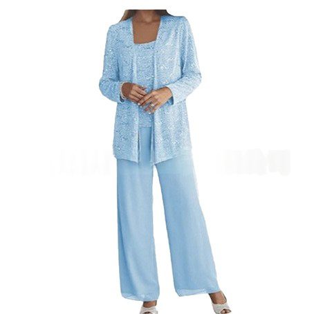 Fashionable Suit Dress With Lace - Image 5