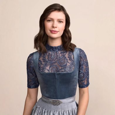 Womens Lace-up Waist-cinching Vest