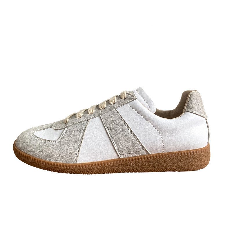 Small White Shoe Woman With Leather Heighten - Image 4