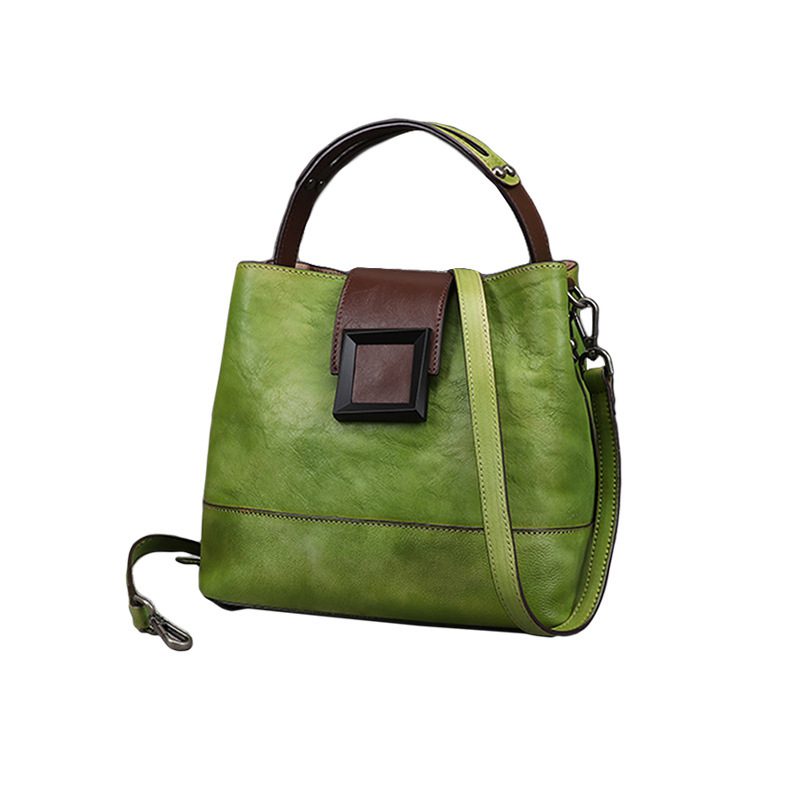 Function Pack Chinese Style Manual Retro Women Bag Leather Women - Image 4