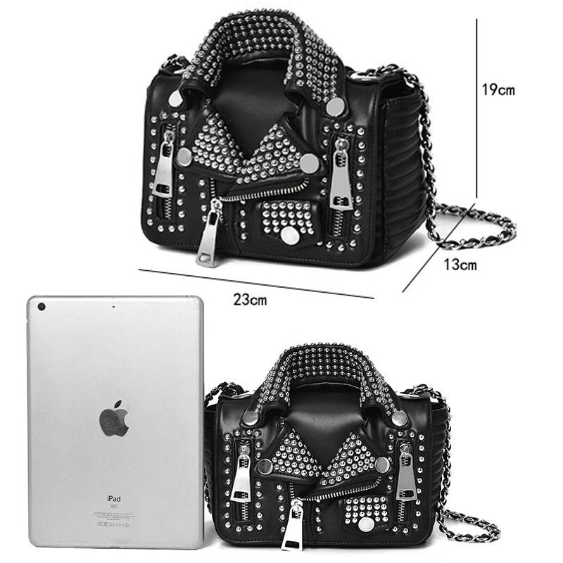 Summer Female Bag Personalized Clothes Bag Rivet Bag - Image 5