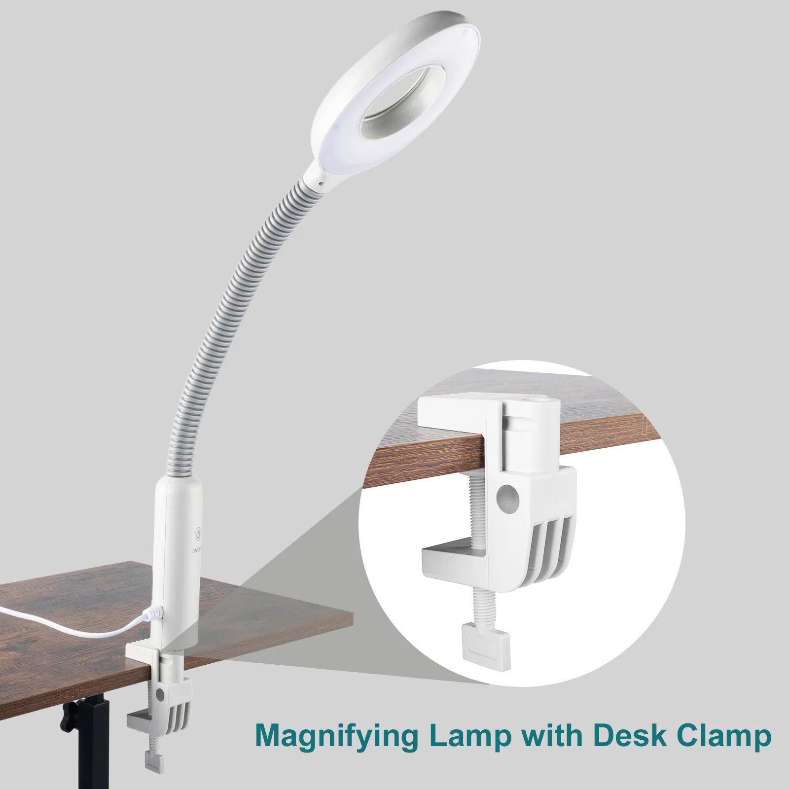 2 in 1 Facial Steamer with 3X Magnifying Lamp, Esthetician Steamer Professional Aromatherapy Humidifier Face Spa Mist Steam for Home Beauty Salon, Personal Skin Care Deep Cleaning - Image 2