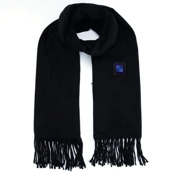 Electric Heated Winter Scarf USB Heating Neck Wrap Unisex Heated Neck Shawl Soft Warm Scarves 3 Heating Modes For Outdoor Cycling Skiing Skating - Image 5
