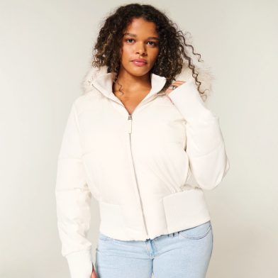 Casual Style Thermal Cotton-padded Coat