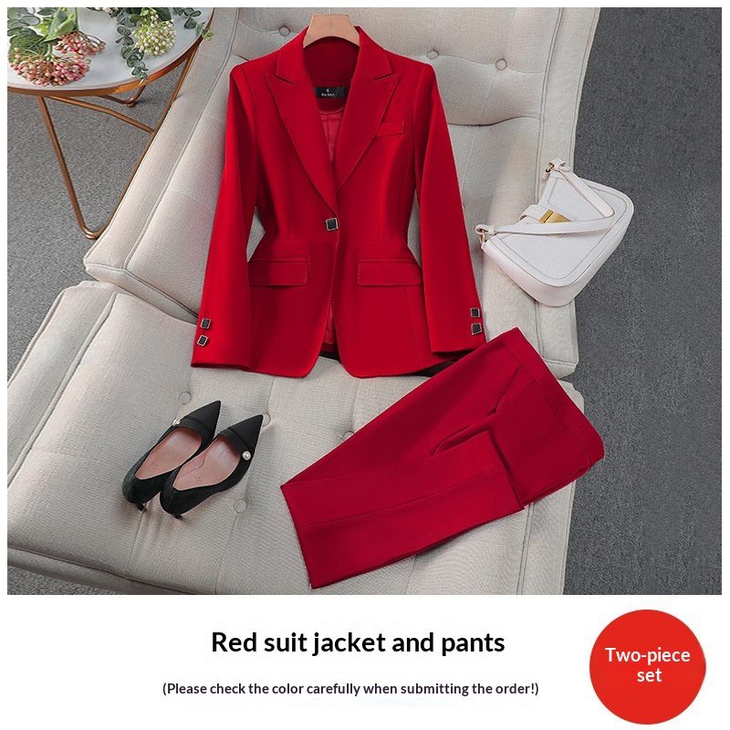 Elegant Goddess-Like High-End Blazer For Spring And Autumn Professional Wear - Image 5