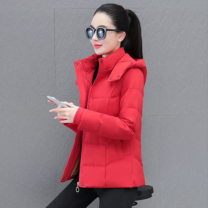 Down Jacket Women's Short Thick Warm Jacket - Image 5