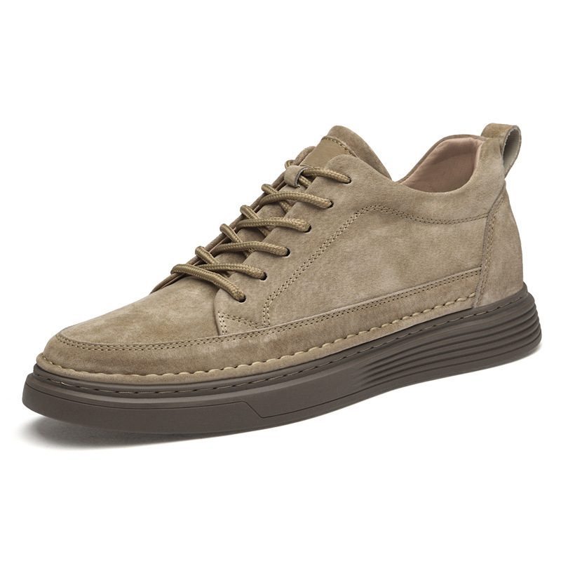 Plus Size Fleece-lined Inner Height Increasing Board Shoes Male - Image 6