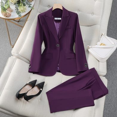 Elegant Goddess-Like High-End Blazer For Spring And Autumn Professional Wear