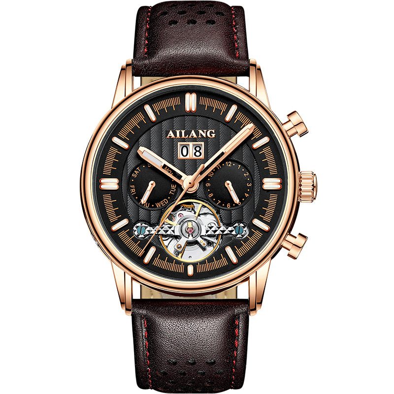Tourbillon Multi-function Automatic Mechanical Men's Watch - Image 3