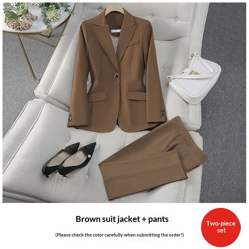 Elegant Goddess-Like High-End Blazer For Spring And Autumn Professional Wear - Image 8