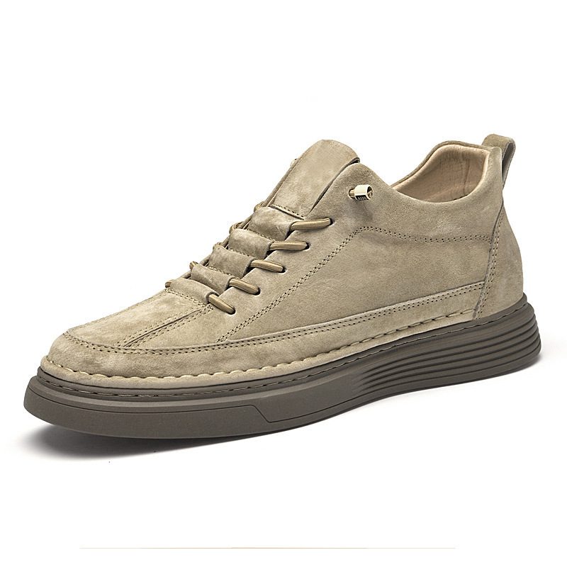 Plus Size Fleece-lined Inner Height Increasing Board Shoes Male - Image 8