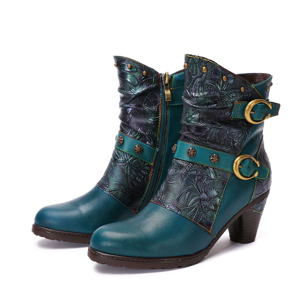 Retro women's boots Bohemian women's shoes - Image 5