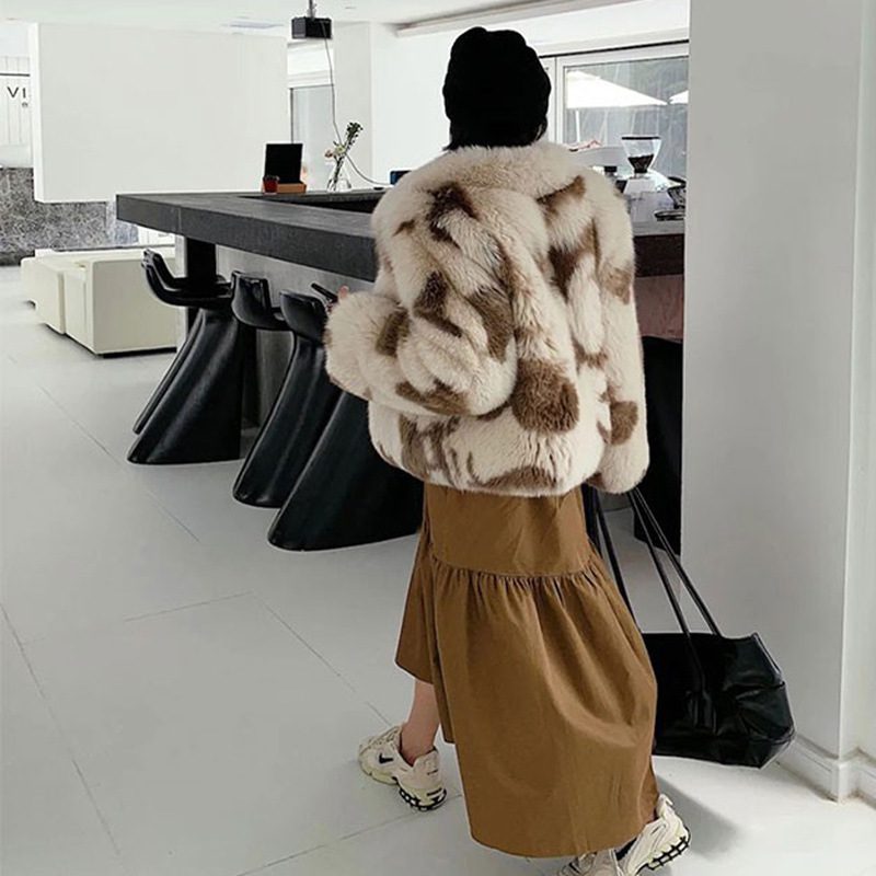 Fall And Winter New Women's Clothing Fox Fur Short Coat - Image 2