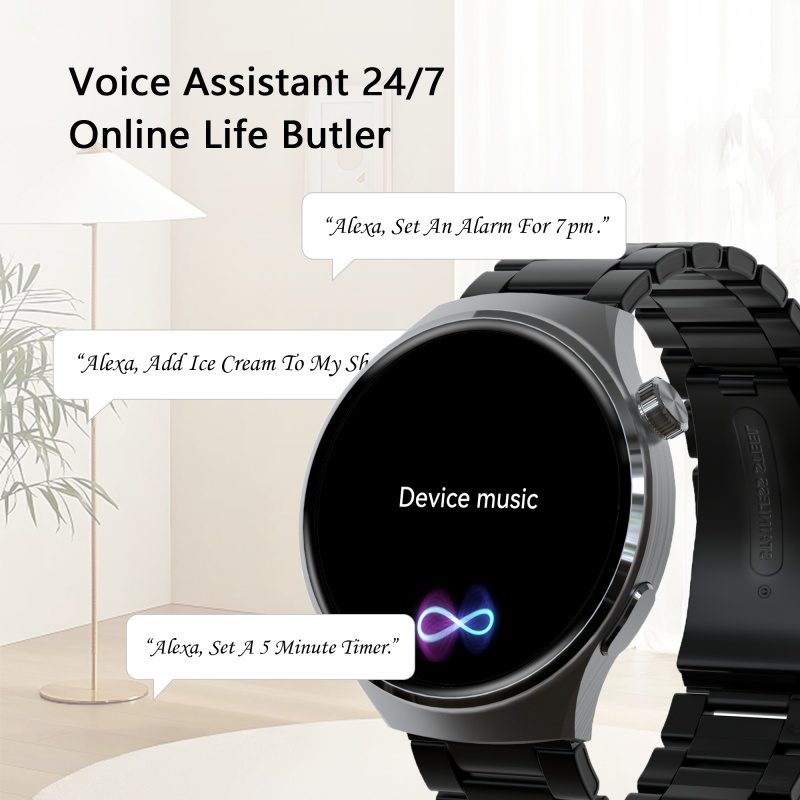 SENBONO V19 Business Men Smart Watch Answer Call Heart Rate Water Proof Sports Fitness Smartwatch Men - Image 8