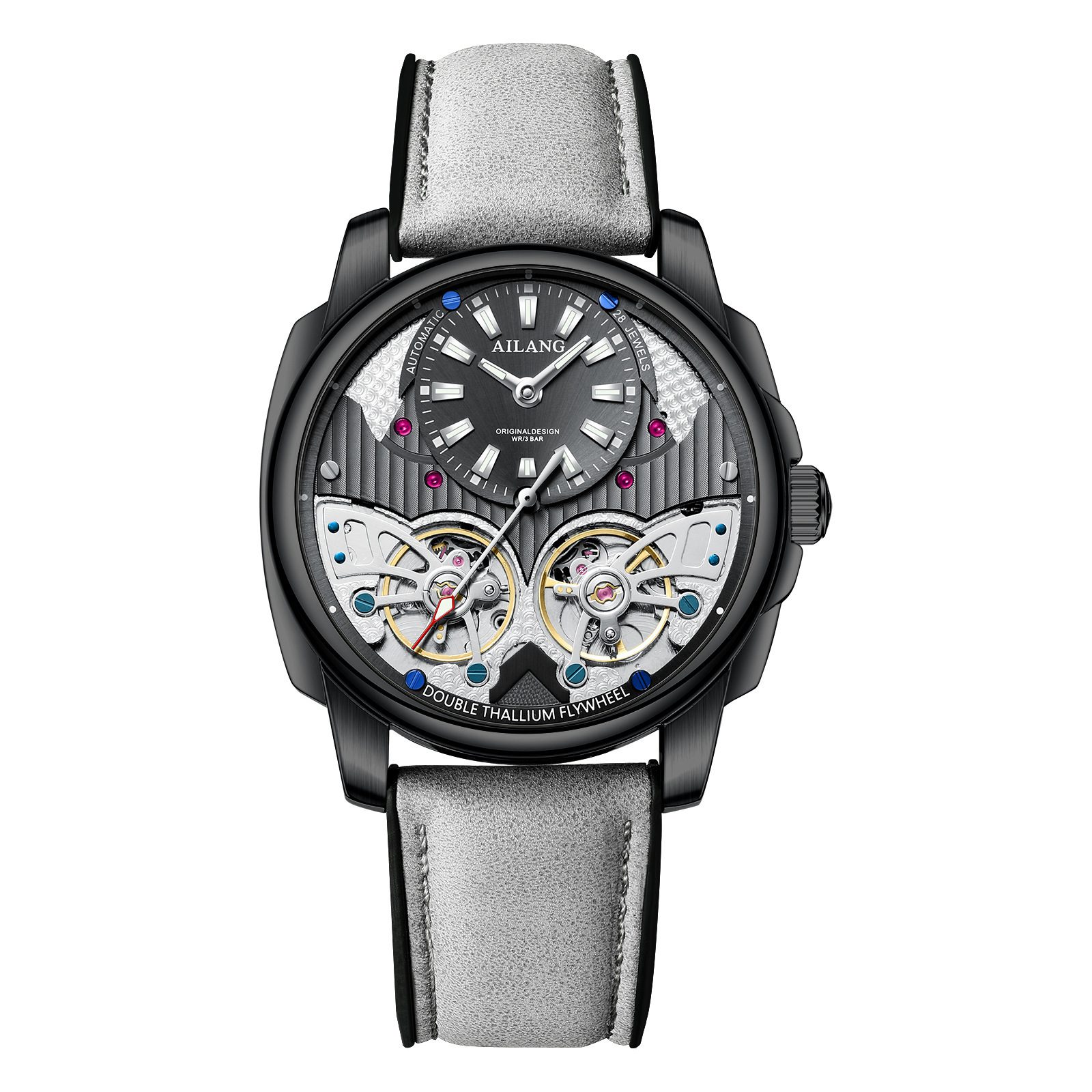 Automatic Mechanical Double Tourbillon Men's Watch - Image 7