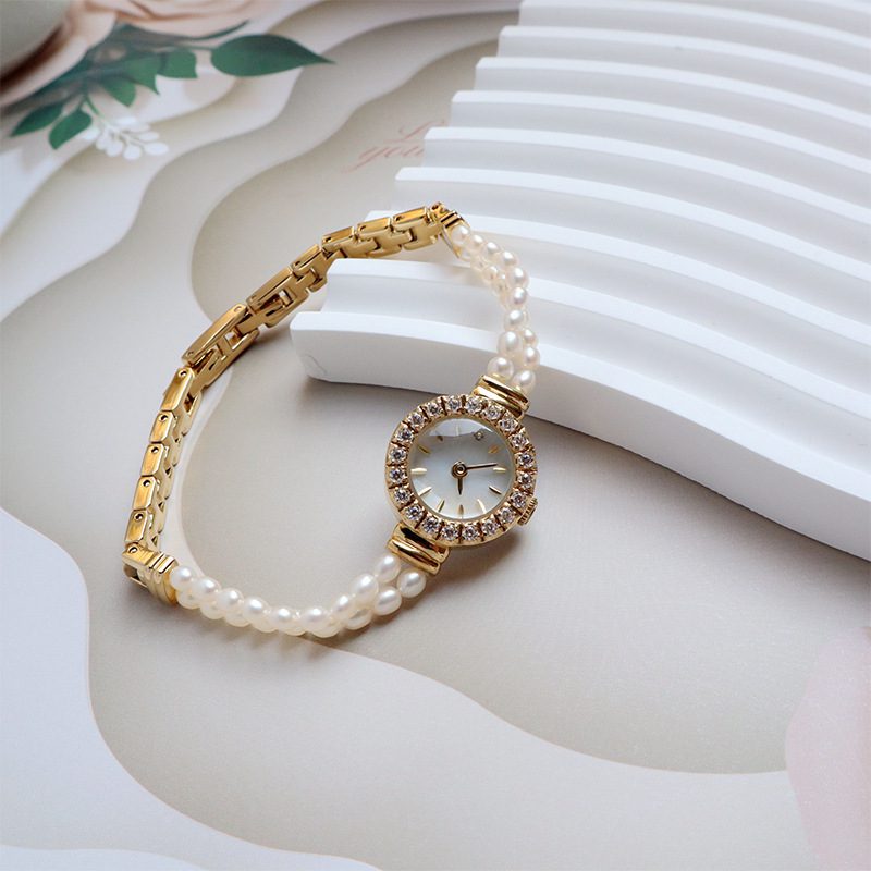 Women's All-match 6A Natural Freshwater Pearl High-grade Bracelet Watch - Image 6