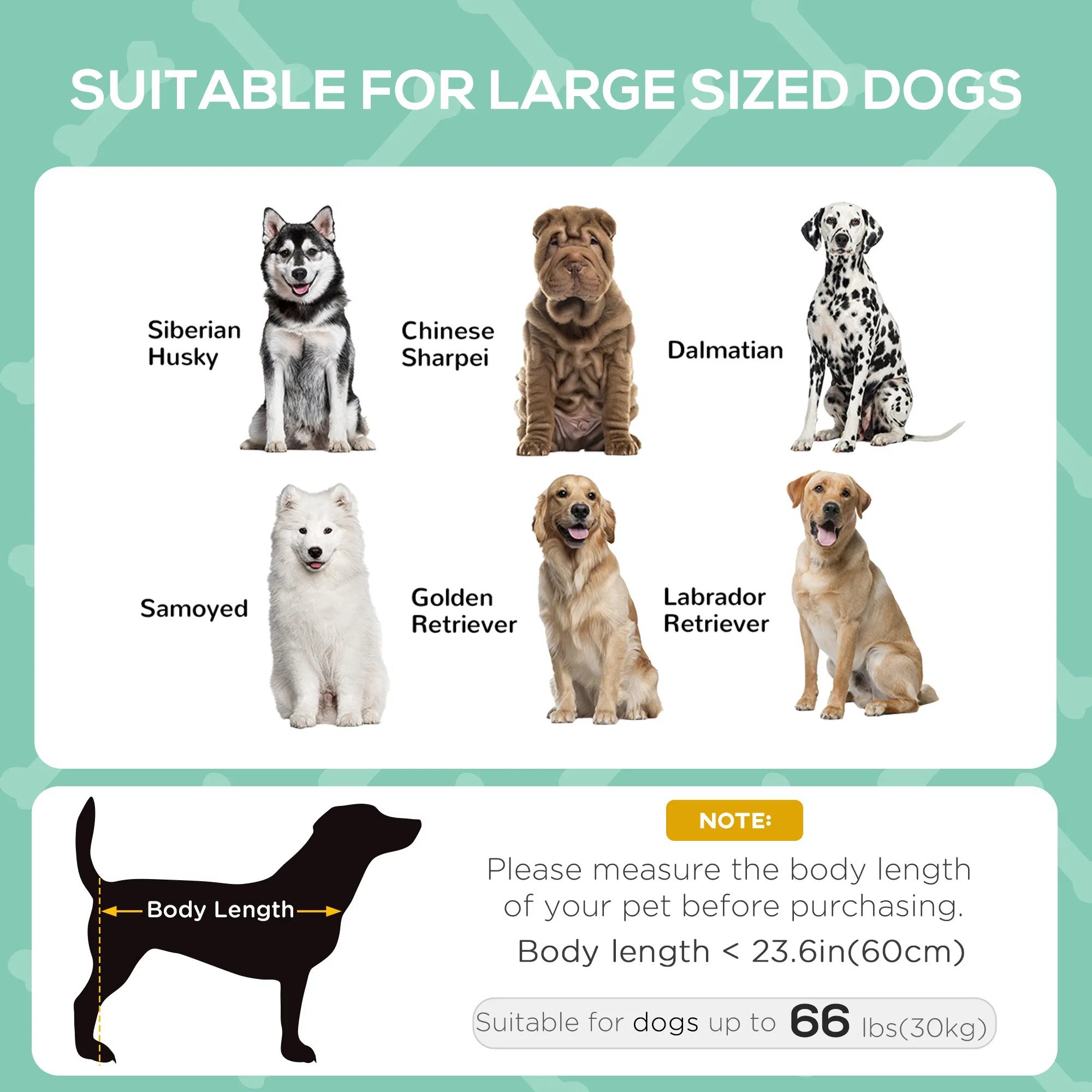 Large Elevated Dog Bed 6.2" L X 29.9" W 36.2" H Foldable Outdoor Cat Dog Canopy Cot w/ Carry Bag Grey - Image 3
