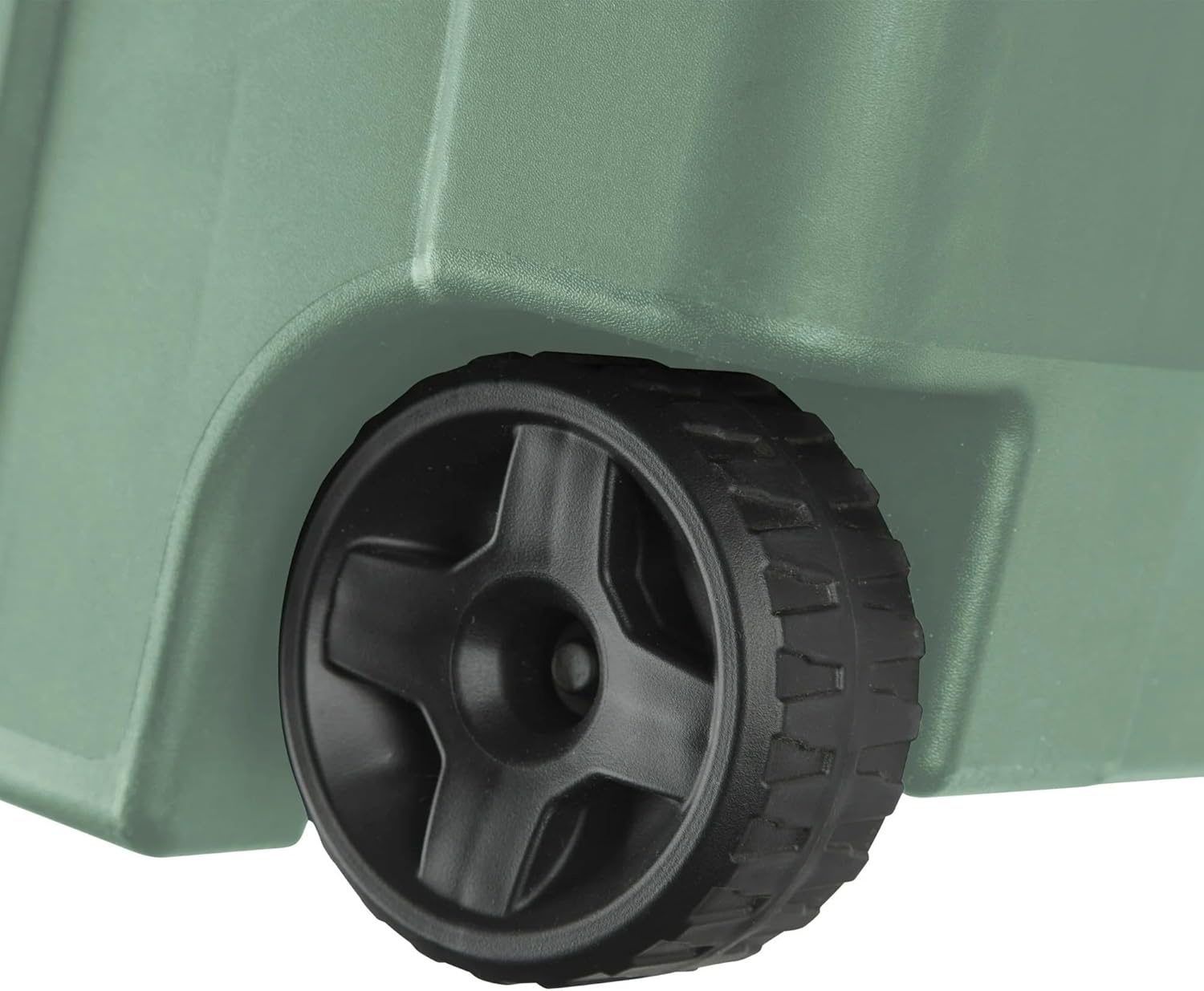 40 Gallon Durable Plastic Storage Tote With Latching Lid And Pull Handle, Green, 2 Pack Shipment From Walmart - Image 5
